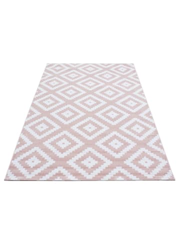 Teppich Boss Kurzflor Teppich Pago Pink