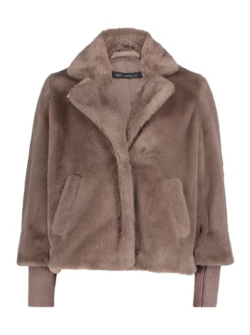 Betty Barclay Kunstfelljacke in taupe