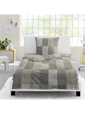 Bierbaum Mako-Satin Bettwäsche in beige