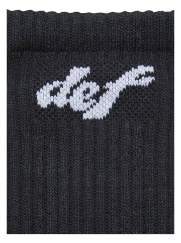 DEF Basic Socks in black