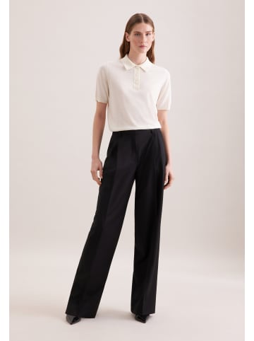 Seidensticker Stoffhose Regular in Schwarz