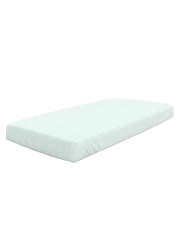 Dormisette Spannbetttuch Mako-Feinjersey in ciel