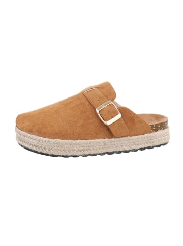 Ital-Design Sandale & Sandalette in Camel