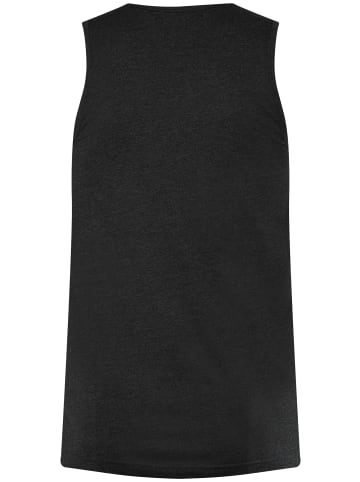 Men Plus Tank Top in schwarz