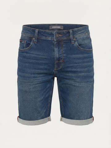 KOROSHI Denim-shorts fÃ¼r mÃ¤nner in blau