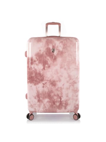 Heys Fashion 4 Rollen Trolley L 76 cm mit Dehnfalte in rose