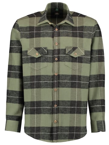 OS-Trachten Jagdhemd Kaludo in oliv