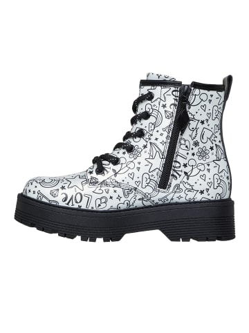 Skechers Stiefel Gravlen Hi - Doodle Down in silberfarben
