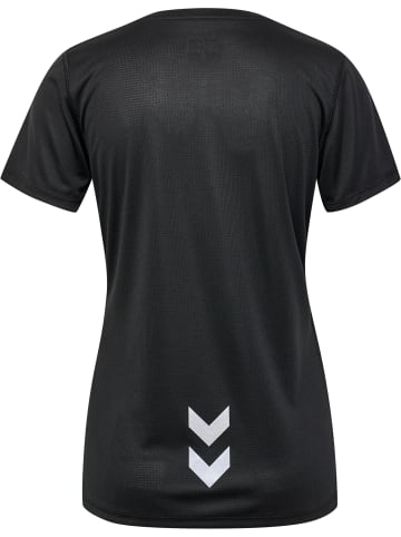 Hummel T-Shirt Hmlrun Laufen Damen in BLACK