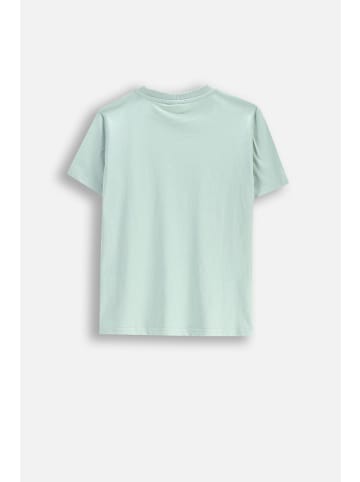 Coccodrillo T-Shirt mit kurzen Ärmeln in in Minzfarbe