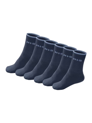H.I.S H.I.S Sportsocken (6 Paar) in marine