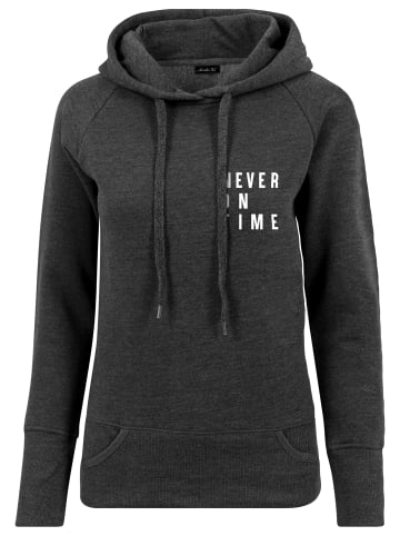 Mister Tee Hoodie in charcoal