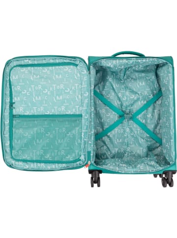 American Tourister Koffer & Trolley Pulsonic Spinner 68 EXP in Stone Teal