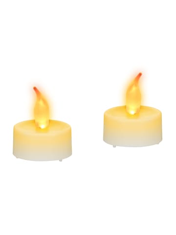 relaxdays 96 x LED-Teelicht in Weiß