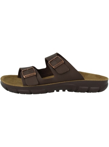 Birkenstock Sandale Bilbao Birko-Flor Weichbettung schmal in braun