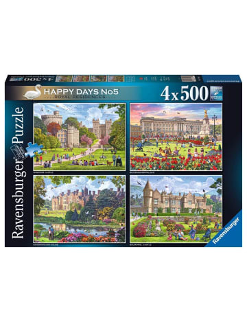Ravensburger Puzzle 500 Teile 500 Teile - Königliche Residenzen Ab 12 Jahre in bunt