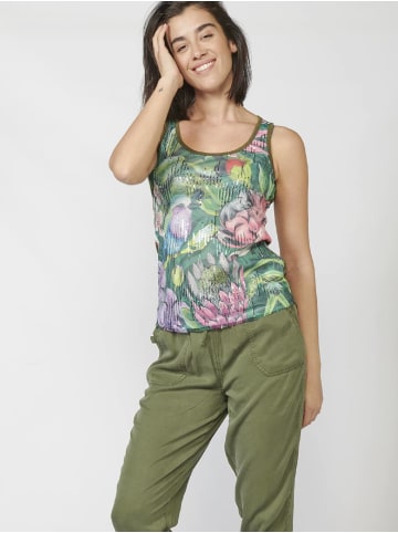 KOROSHI Obere Hosenträger in khaki