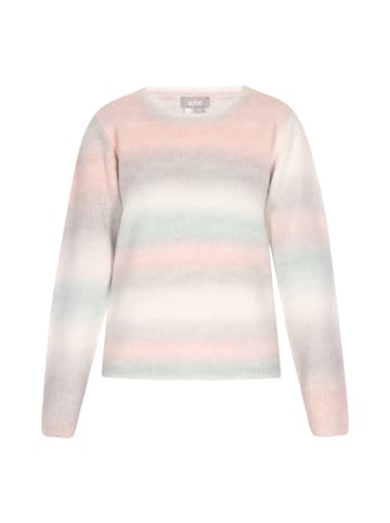 Usha Damen Pullover in Hellblau Mehrfarbig