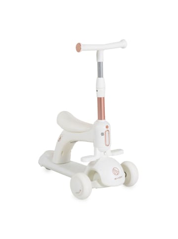 Byox Kinderroller Velvet Royal 2in1 in weiß