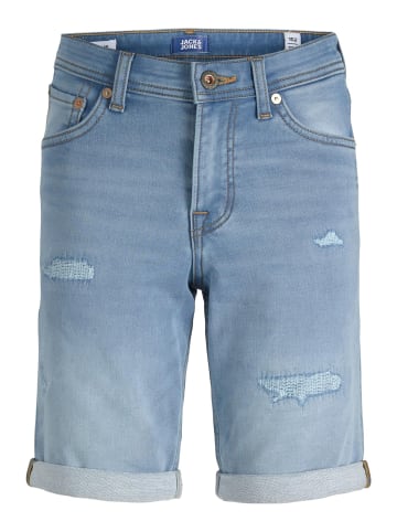 Jack & Jones Knielange Jeans Shorts JJIRICK in Blau