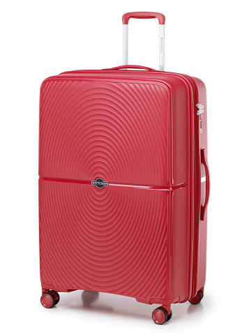Wittchen LARGE SUITCASE WITH COMBINATION LOCK in Red