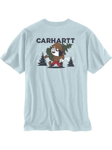 CARHARTT  T-Shirt "Pocket Outdoor 107269" in Grau