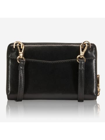 Jekyll & Hide Verona Clutch Geldbörse RFID Schutz Leder 19 cm in black