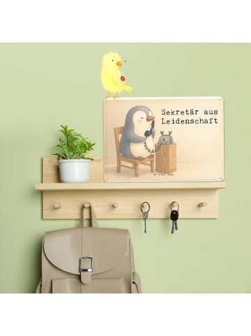 Mr. & Mrs. Panda tafel Sekretär Leidenschaft Design mit Spruch in Weiß