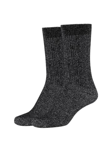 S. Oliver Kurzsocken 4er Pack silky touch in Schwarz