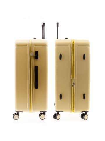 Gladiator 2900 4 Rollen Trolley L 77 cm mit Dehnfalte yellow