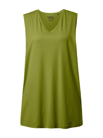 Ulla Popken Strick-Top in grasgrün