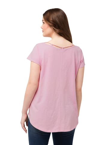 Ulla Popken Shirt in hellviolett