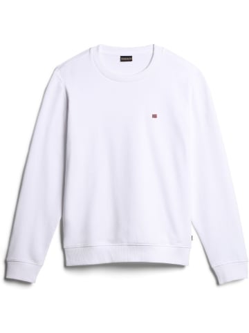 Napapijri Pullover "Balis Crew Sum 2" in Weiß