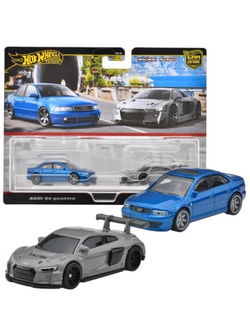 Hot Wheels Audi S4 Quattro & Audi R8 LMS | Hot Wheels Premium Fahrzeuge