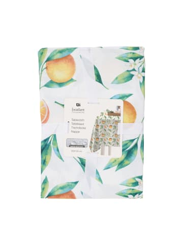 Excellent Houseware Tischdecke aus Polyester mit Muster in Mehrfarben, (B) 130 x (L) 180 cm