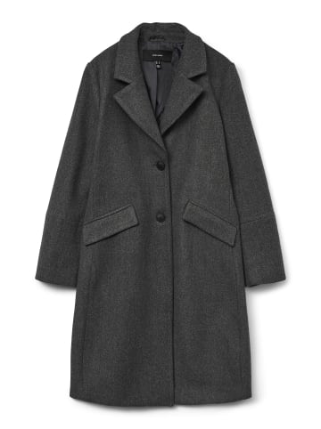 Vero Moda Mantel in Dark Grey Melange