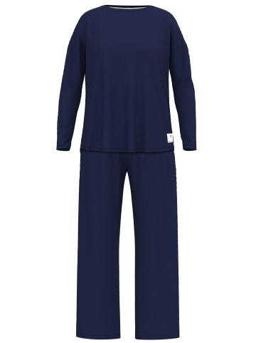 Tom Tailor Trainingsanzug Sitia in blau-mittel-uni