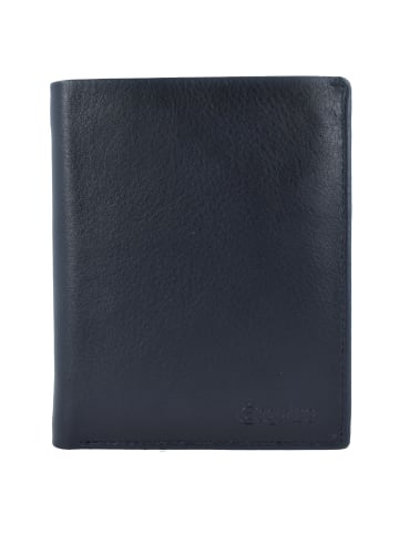 Esquire New Line Geldbörse RFID Leder 10 cm schwarz