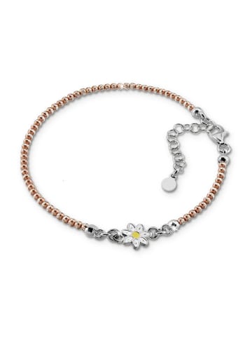 SilberDream 925 Silber, vergoldet 333 Damen SilberDream Armbänder Blume ca. 18cm - 21cm