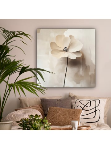 MuchoWow Leinwand Bilder Creme