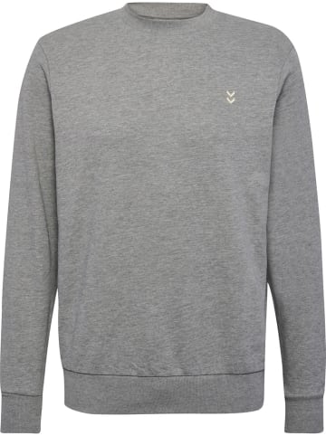 Hummel Pullover "Pulse Sweat Crewneck" in Grau