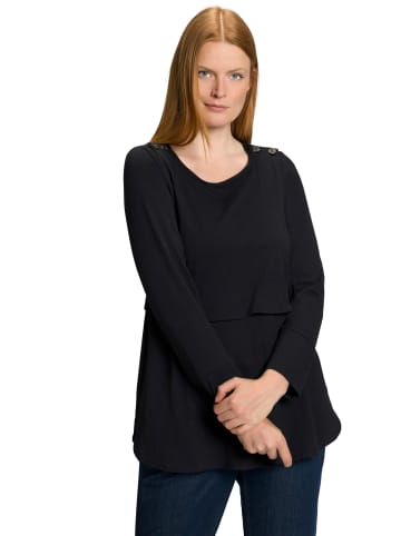 Ulla Popken Shirt in schwarz