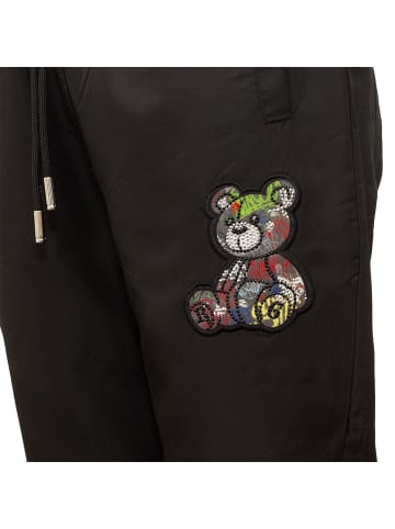Roberto Geissini Graffiti Bear Jogginghose Schwarz