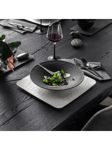 Villeroy & Boch Schale tief Manufacture Rock in schwarz