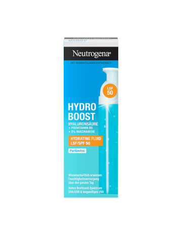 Neutrogena Gesichtscreme "Hydro Boost Hydrating Fluid LSF 50" 6er-Pack (6x 50ml)