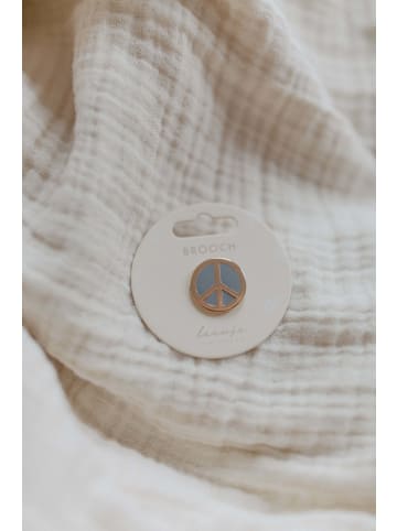 leevje Brosche peace' in multicolored