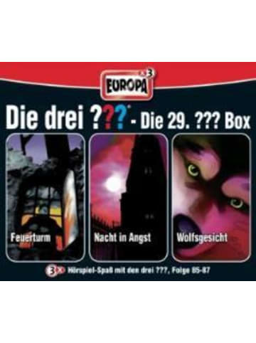 Sony Music Entertainment Die drei ??? Box 29. Folgen 85 - 87 (drei Fragezeichen) 3 CDs