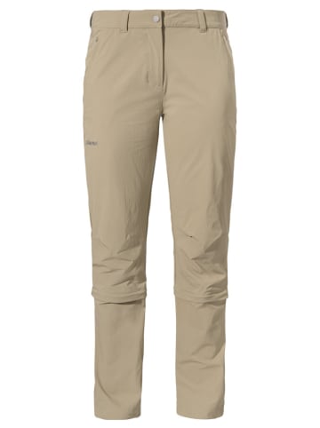 Schöffel Zipp - Off "Pants Engadin1 Zip Off" in brandon beige