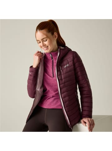 Regatta Lightfell Jacke mit Kapuze Wasserabweisend in Weinrot