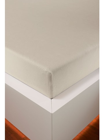 bellana jersey Spannbetttuch Edel-Jersey Elasthan in creme